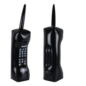 Retro Inflatable Telephone Prop Blow Up Cell Phone Accessory NWT Retro